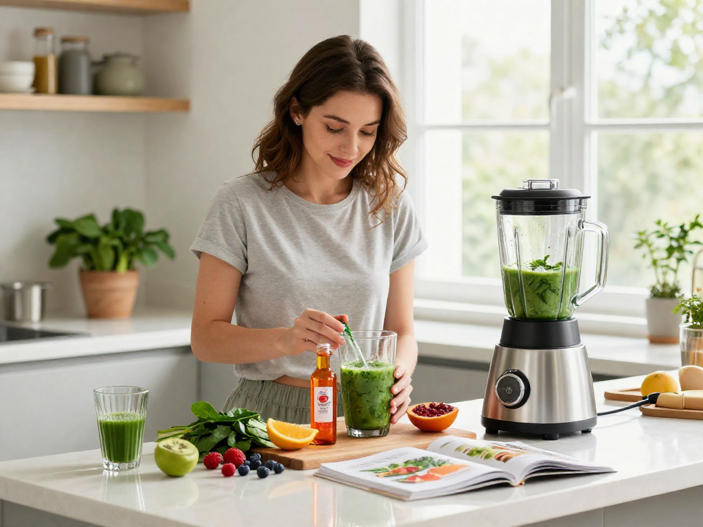Healthy cooking with astaxanthin Canada in a vibrant kitchen scene.